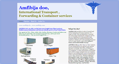 Desktop Screenshot of amfibija.com